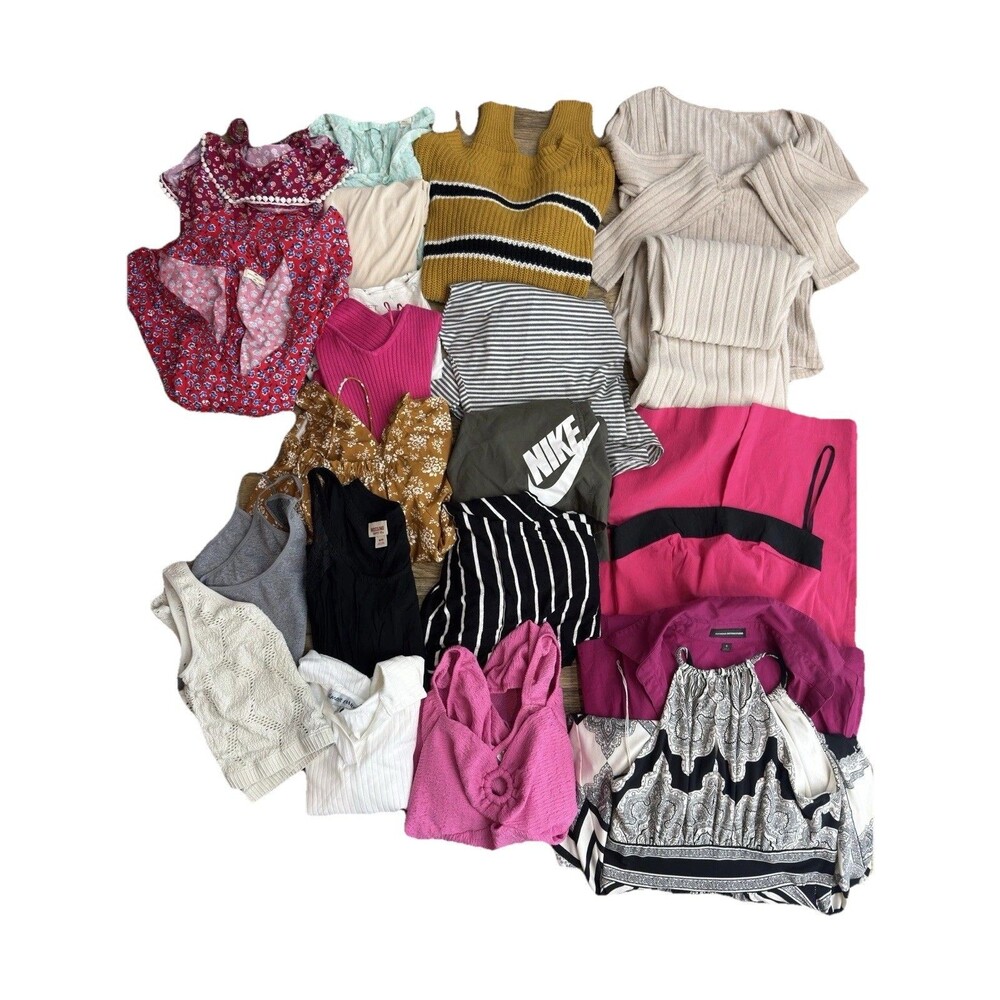 bundle 21 Pcs big Girl Sz M teen mix Assorted